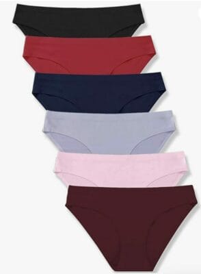 Damen Slips Nahtlose Damen Slips: 12er Pack für unsichtbaren Komfort in verschiedenen Größen und Farben.