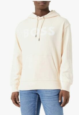 BOSS Herren Hoodie: Stilvoll, komfortabel, mit markantem Logo-Print. Perfekt für jeden Anlass!