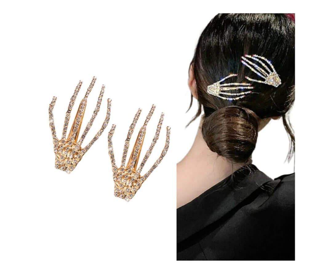 Skelett Haarspangen – 50% Rabatt