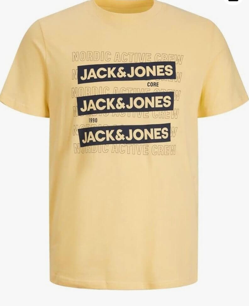 JACK & JONES Jcospirit Logo T-Shirt – 70% Rabatt