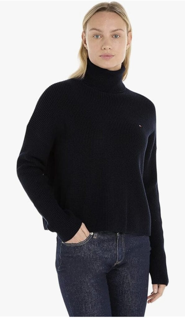Tommy Hilfiger Damen Rollkragenpullover – 40% Rabatt