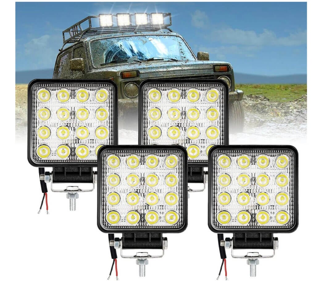 Gimisgu LED Arbeitsscheinwerfer (4 Stück) – 35% Rabatt