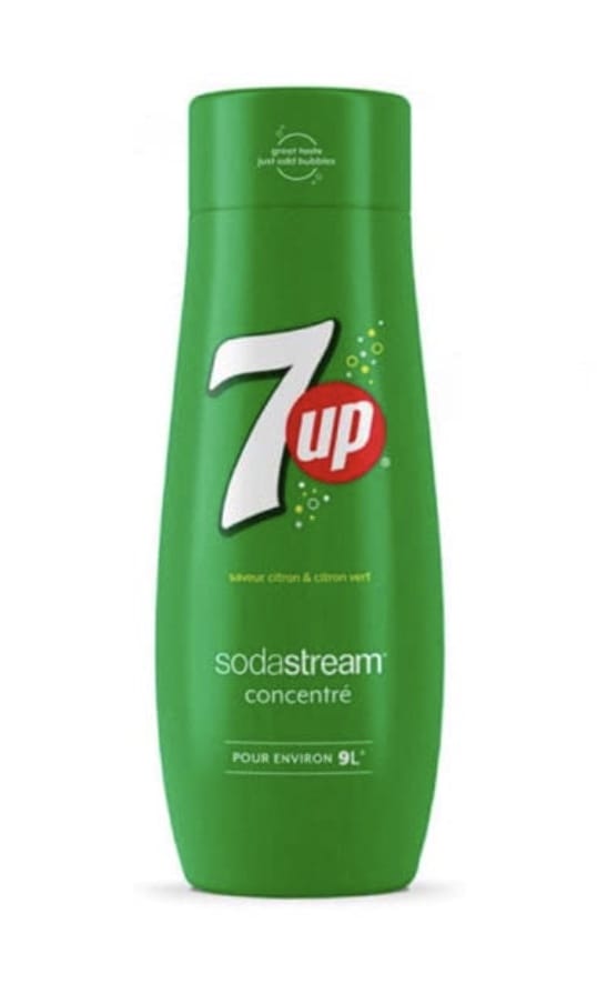 SodaStream Sirup 7UP – 1x Flasche ergibt 9 Liter Fertiggetränk – 33% Rabatt + 5% Spar-Abo