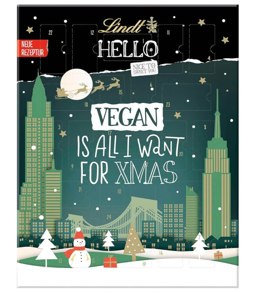 Lindt HELLO Veganer Schokolade Adventskalender – 31% Rabatt