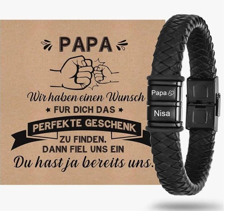 XUANPAI Herren Lederarmband – 60% Rabatt