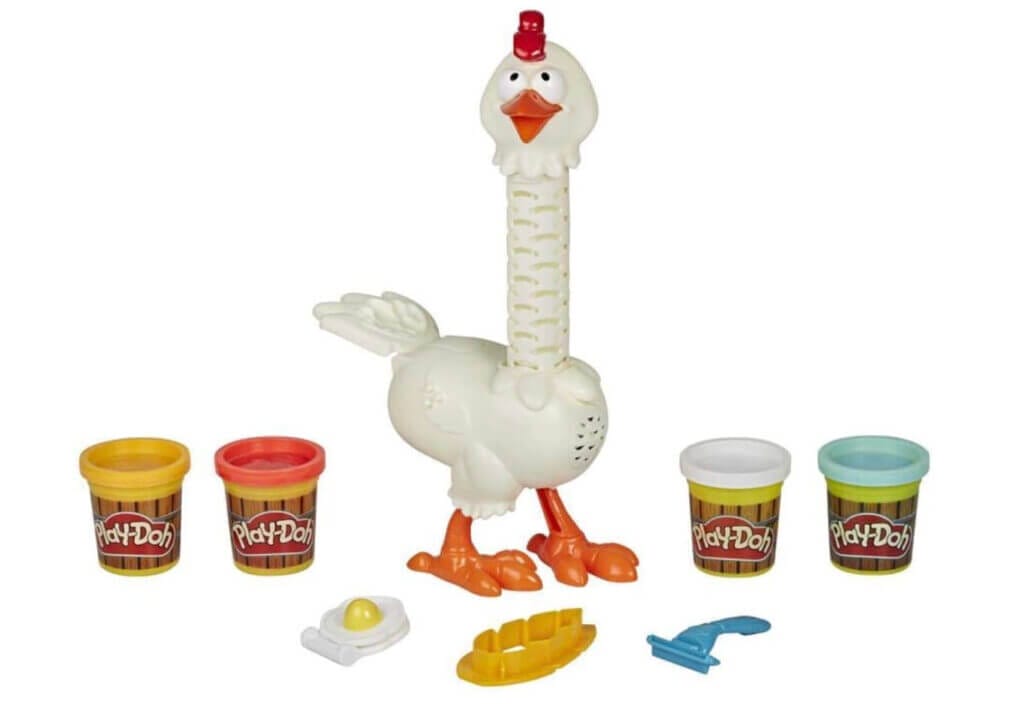 Play-Doh Verrücktes Huhn Spielset mit 4 Farben Knete – 37% Rabatt