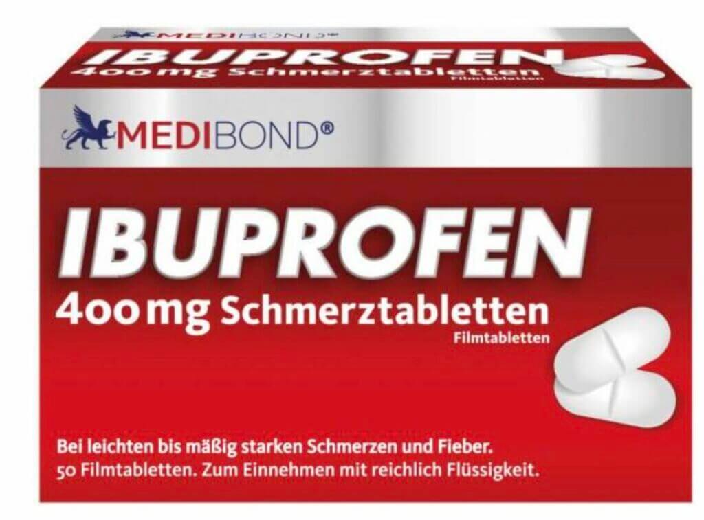 Ibuprofen 400mg Schmerztabletten 50 Stück – 60% Rabatt
