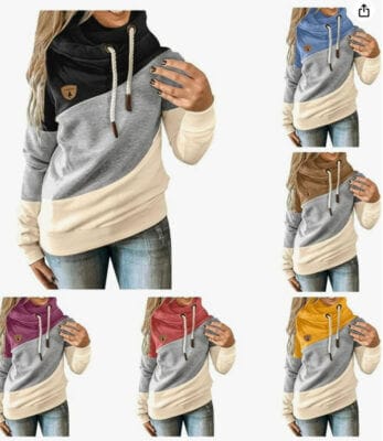 Damen Kapuzenpullover - 50% Rabatt 3 Kapuzenpullover
