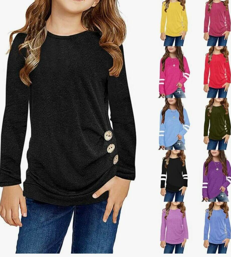 Sweatshirt für Mädchen – 50% Rabatt