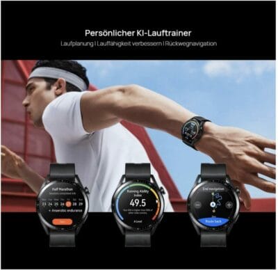 HUAWEI WATCH GT 3 46mm Smartwatch mit KI
