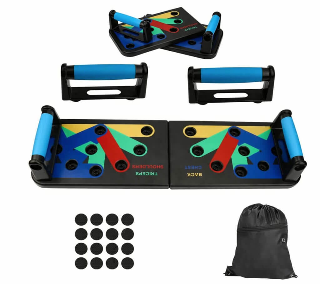 Trainiere zuhause: Multifunktionales Push Up Board – 50% Rabatt