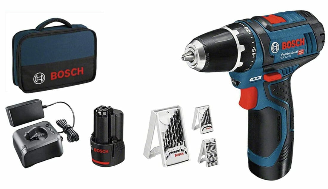 Bosch Professional 12V System Akkuschrauber im Set – 27% Rabatt