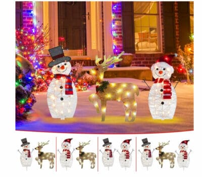 Weihnachtsdekoration Set