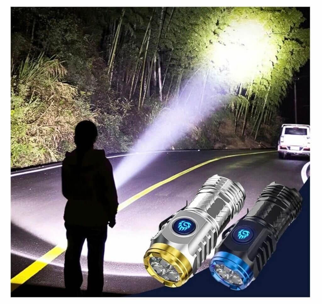 Mini LED Taschenlampe – 53% Rabatt