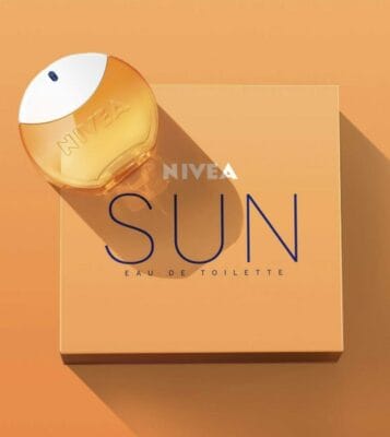 Erfrische dich mit dem ikonischen Duft von NIVEA SUN Eau de Toilette, verpackt in 30 ml.