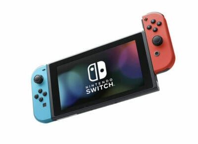 Nintendo Switch Konsole in Neon-Rot/Neon-Blau
