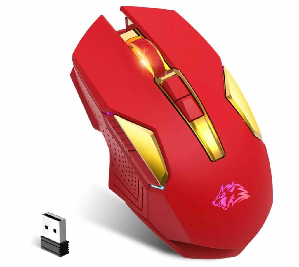 KUIYN Kabellose 2,4-G-Gaming Maus – 42% Rabatt
