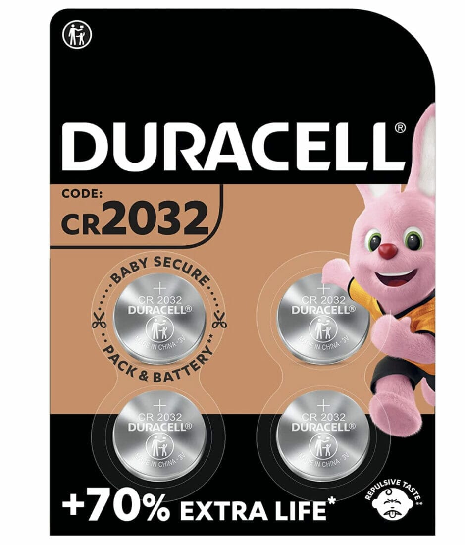 Duracell Specialty 2032 Lithium-Knopfzellen – 75% Rabatt + 5% Spar-Abo + 5% Rabatt auf die erste Bestellung