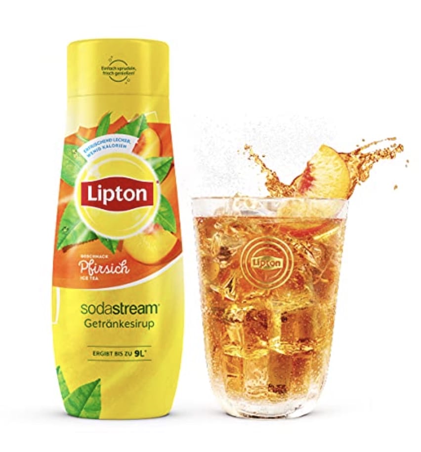 SodaStream Sirup Lipton Ice Tea Pfirsich – 55% Rabatt