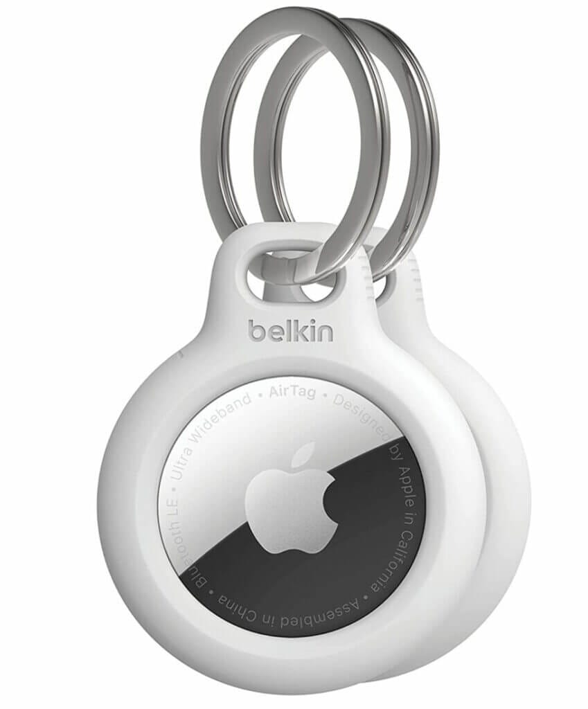 Belkin AirTag Hülle mit Schlüsselanhänger (2 Stück) – 40% Rabatt