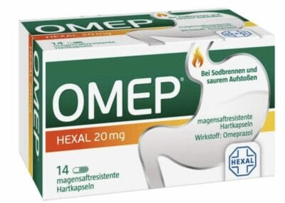 Omep Hexal 20 mg 14 magensaftresistente Kapseln e1641302467902