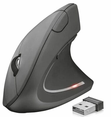 Trust 22879 Verto Wireless Vertikale Ergonomische Maus