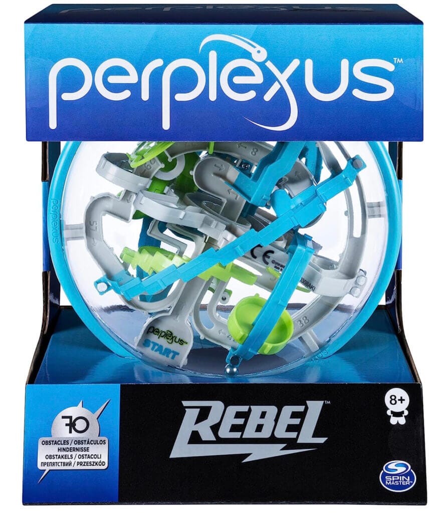 Perplexus Rebel, 3D-Kugellabyrinth mit 70 Hindernissen – 31% Rabatt
