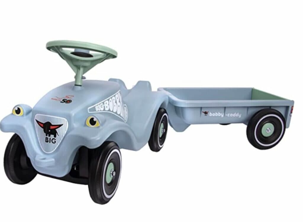Wenig auf Lager! BIG Spielwarenfabrik Big Bobby Car Classic Limited Edition 50 Years, Blau – 35% Rabatt