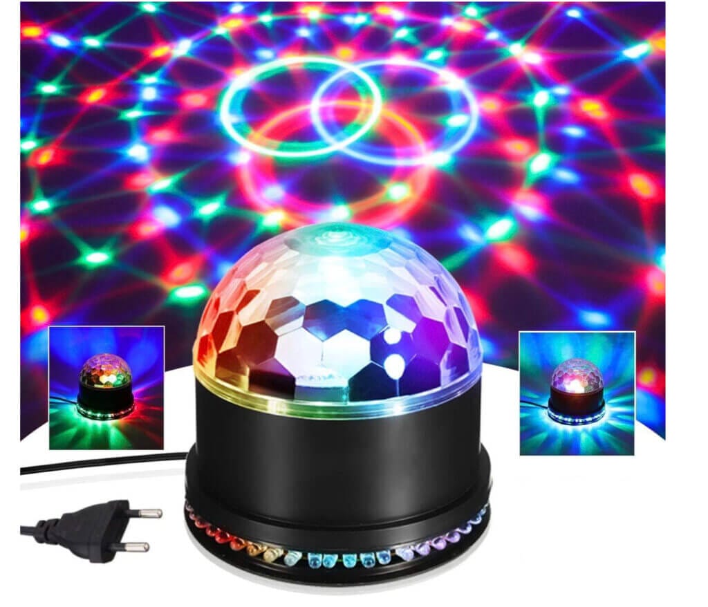 5W LED Discokugel – 50% Rabatt