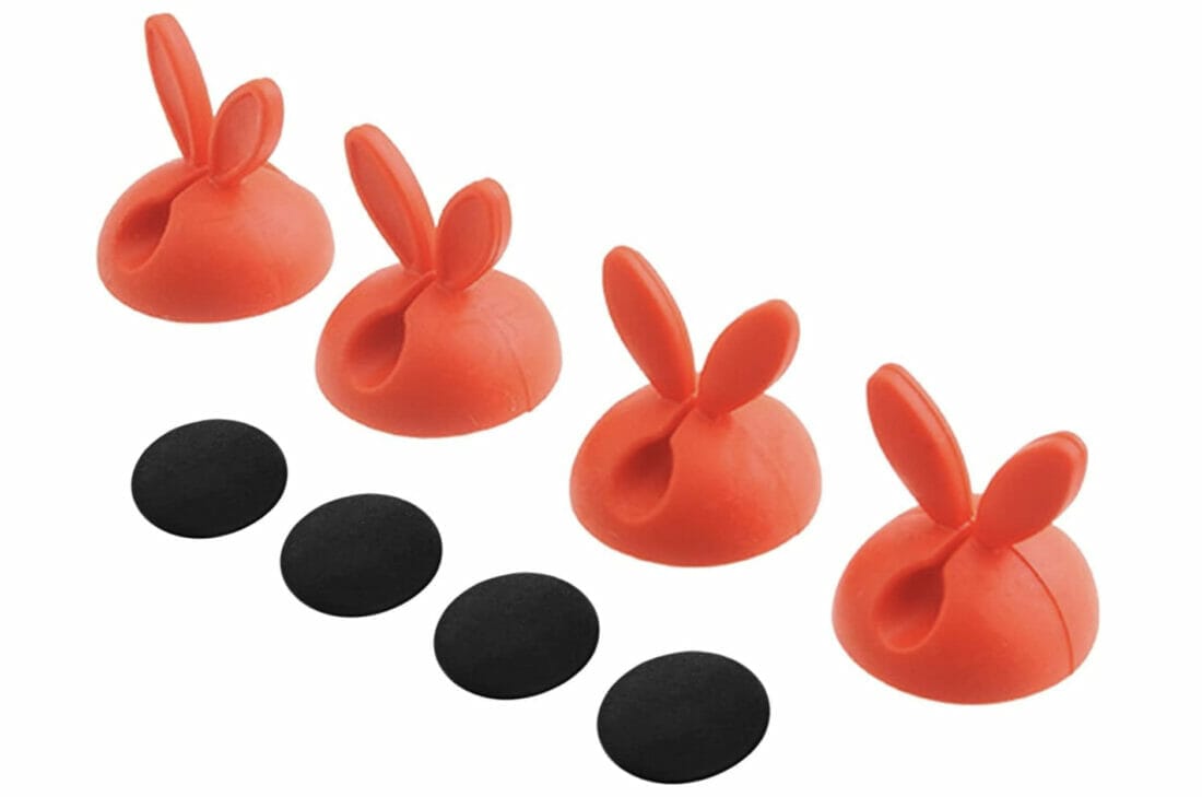 Kabelclips im süßen Design (4 Stück) – 50% Rabatt