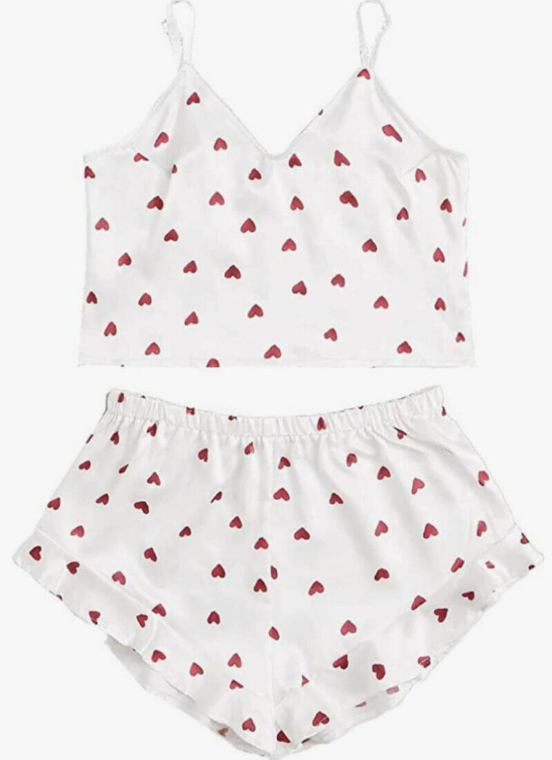 Zweiteiliges Nachtwäsche Set – 60% Rabatt