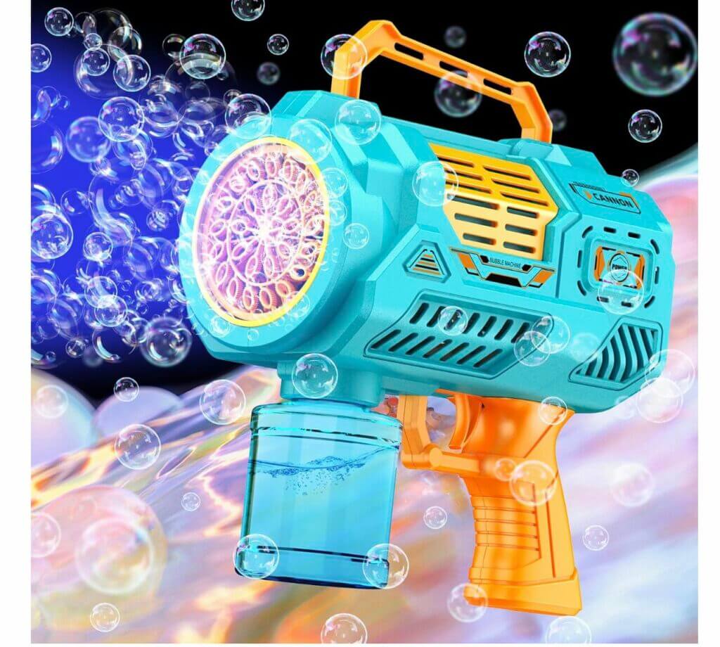 CIRYCASE Seifenblasenmaschine – 50% Rabatt