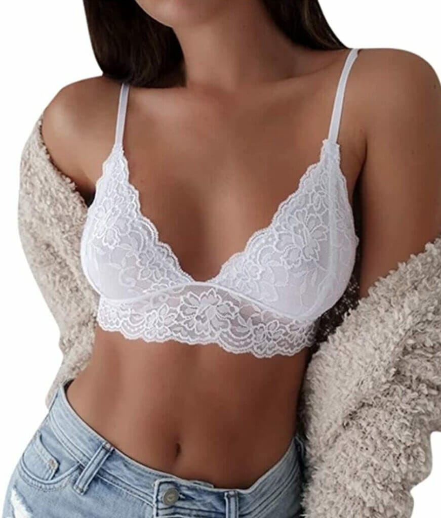 Schöner Spitzen Bralette im Top Angebot – 70% Rabatt