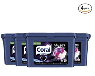 Coral Allin1 Waschmittel Caps Black Velvet Colorwaschmittel