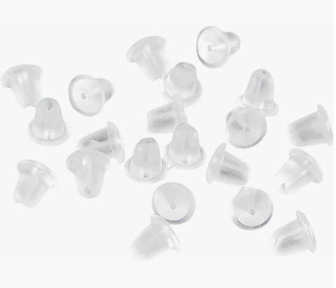 NMSLCNM Silikon Ohrstecker Verschlüsse – 50% Rabatt