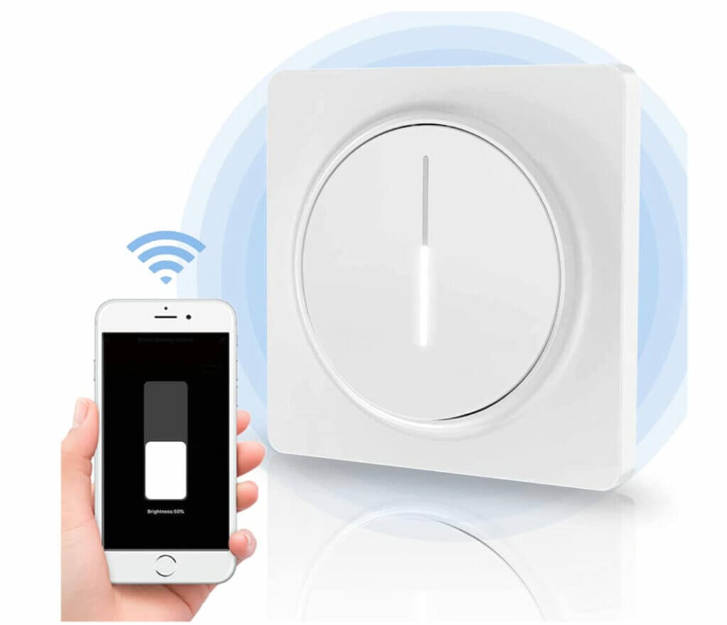 Für dein smartes Zuhause: Izrielar Wi-Fi LED Dimmschalter – 60% Rabatt