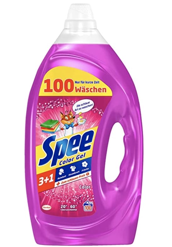 Spee Color Gel Waschmittel 100 Wäschen – 47% Rabatt