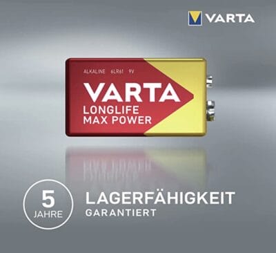 VARTA LONGLIFE MAX POWER 9V BLI 11