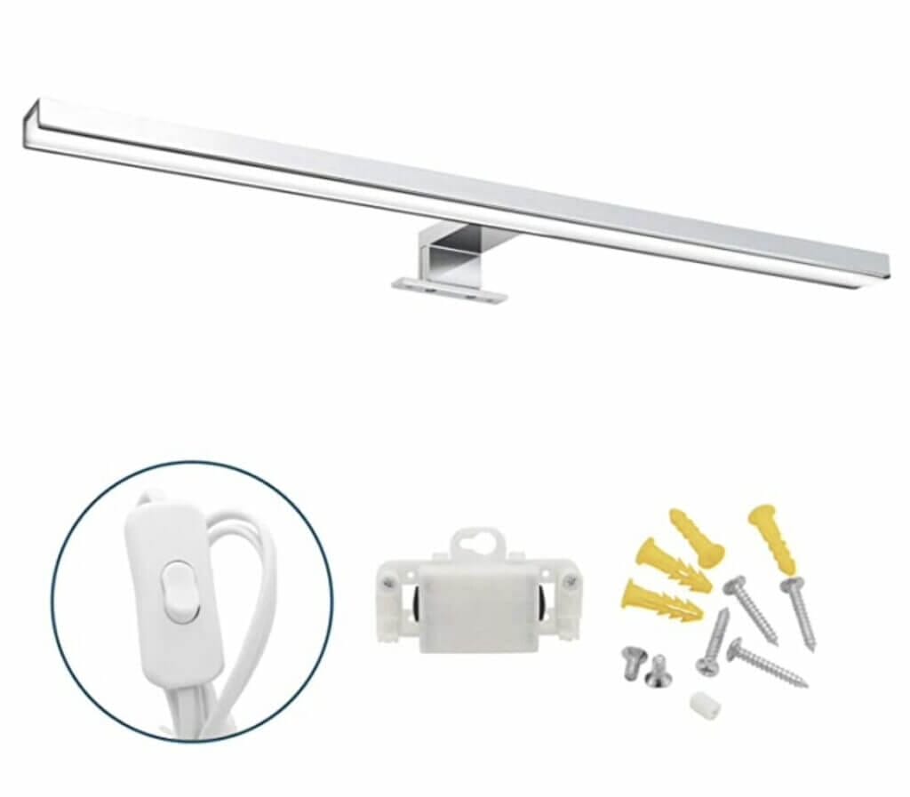 Damit hast du im Bad das perfekte Licht: EINFEBEN LED Spiegelleuchte mit Schalter – 30% Rabatt + 5% Coupon