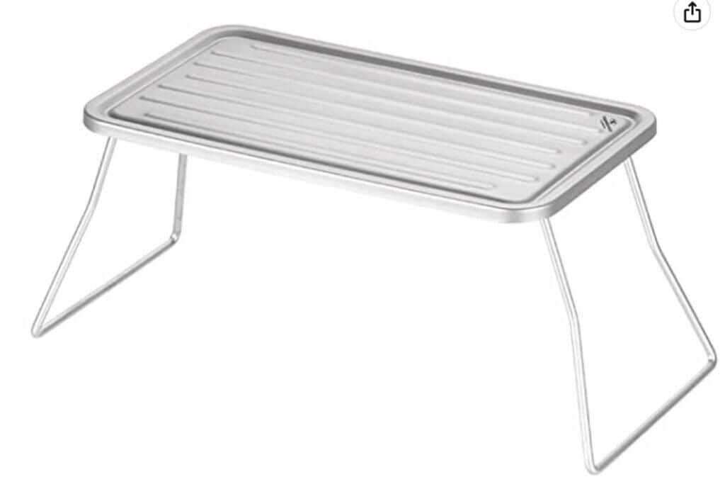 Mini Klappgrill aus Titan und Edelstahl – 38% Rabatt