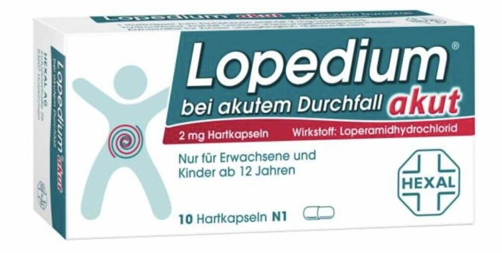 Das gehört in die Hausapotheke: Lopedium akut bei akutem Durchfall 10 Kapseln – 60% Rabatt
