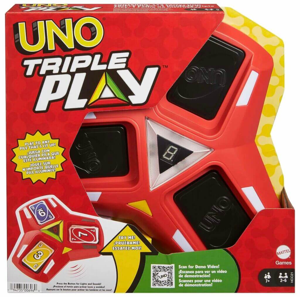 Mattel Games UNO Triple Play – 53% Rabatt