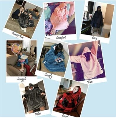 C hello cloud Oversized Hoodie Decke - 46% Rabatt 4 oversized pulli 1