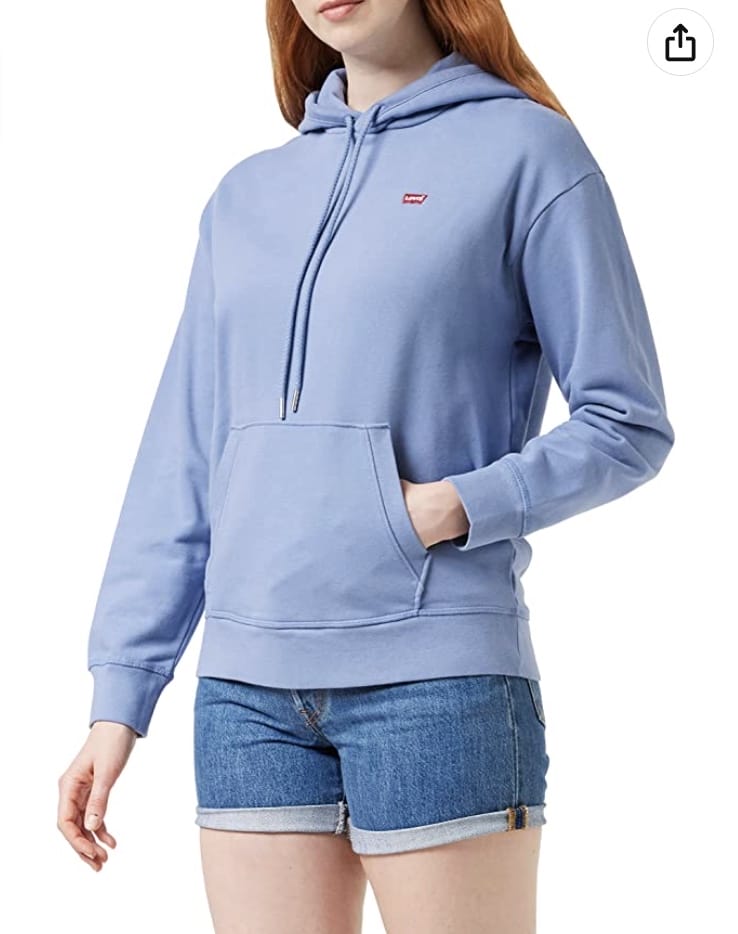 Levi’s Damen Hoodie Country Blue – 55% Rabatt