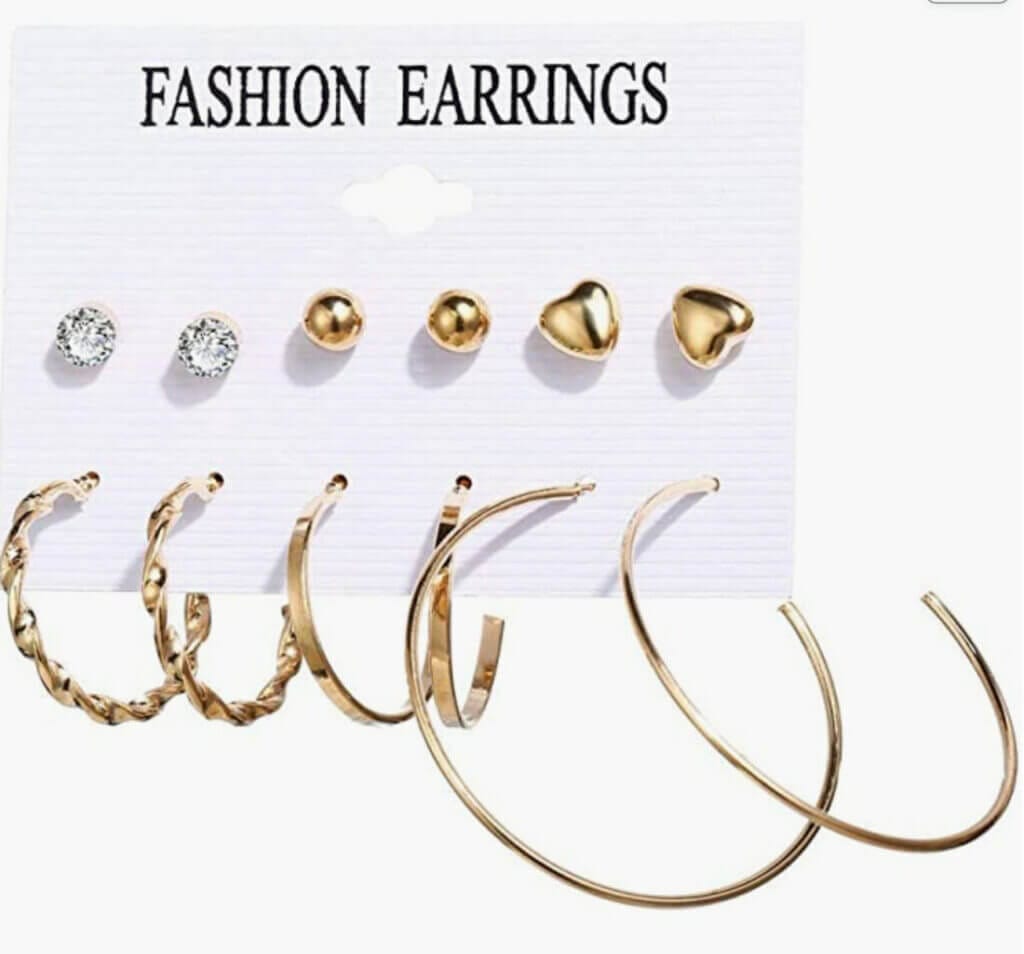 Auch toll zum Verschenken: Damen Ohrringe Set – 70% Rabatt