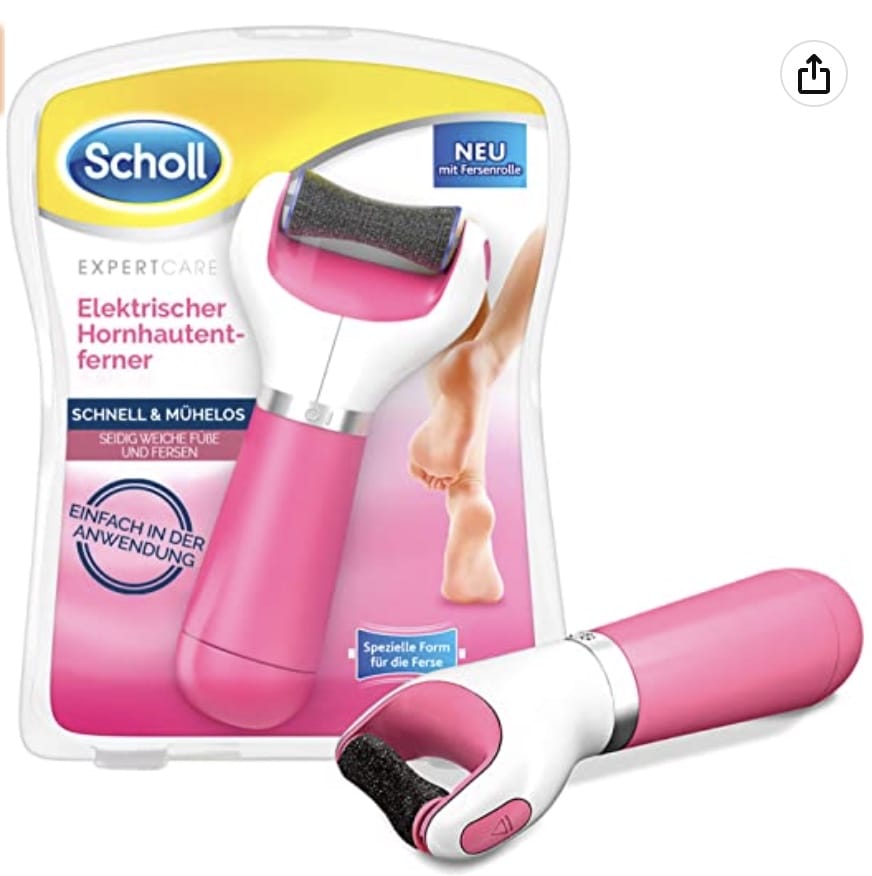 SCHOLL EXPERTCARE elektrischer Hornhautentferner Express Pedi – 50% Rabatt