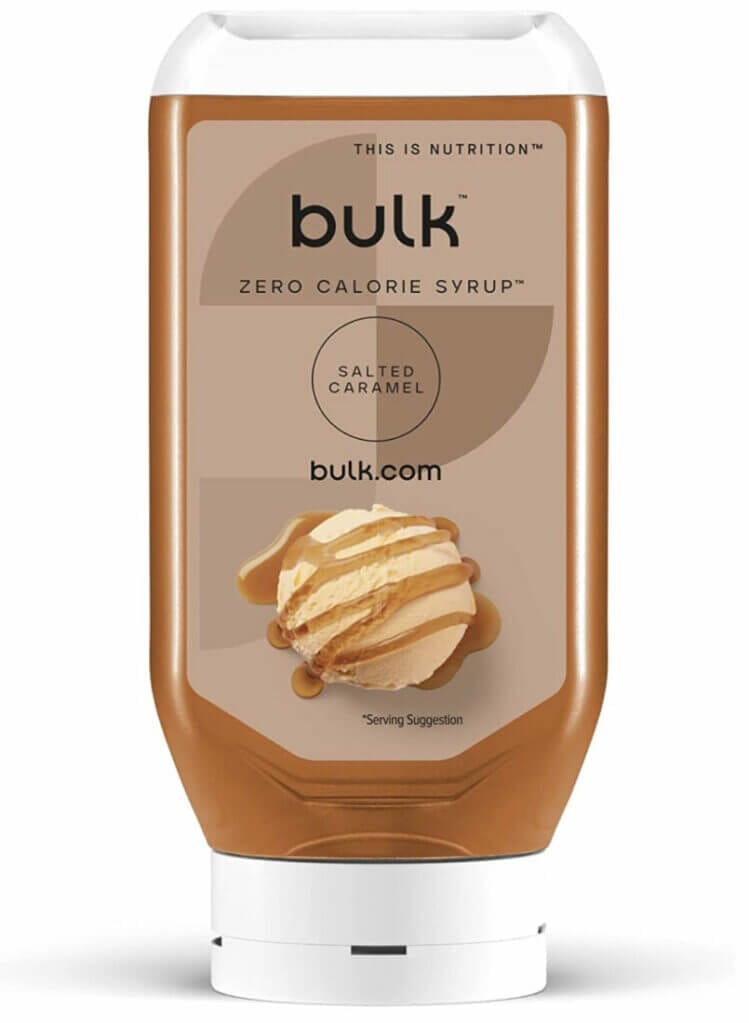 Bulk Kalorienfreier Sirup Salted Caramel – 50% Rabatt + 10% Spar-Abo
