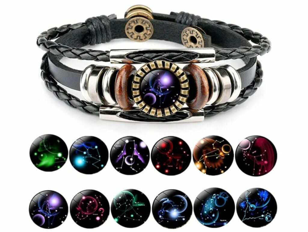 Mit allen Sternzeichen: Unisex Armband – 70% Rabatt