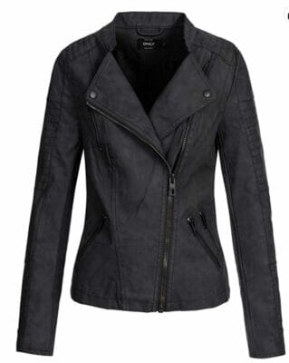1 only lederlook jacke