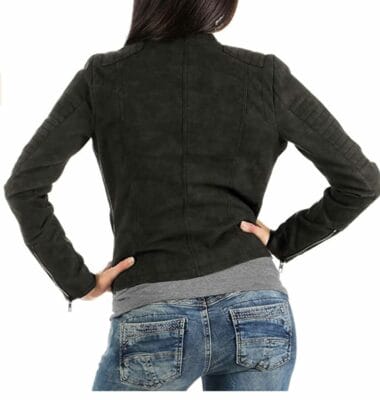 2 only lederlook jacke